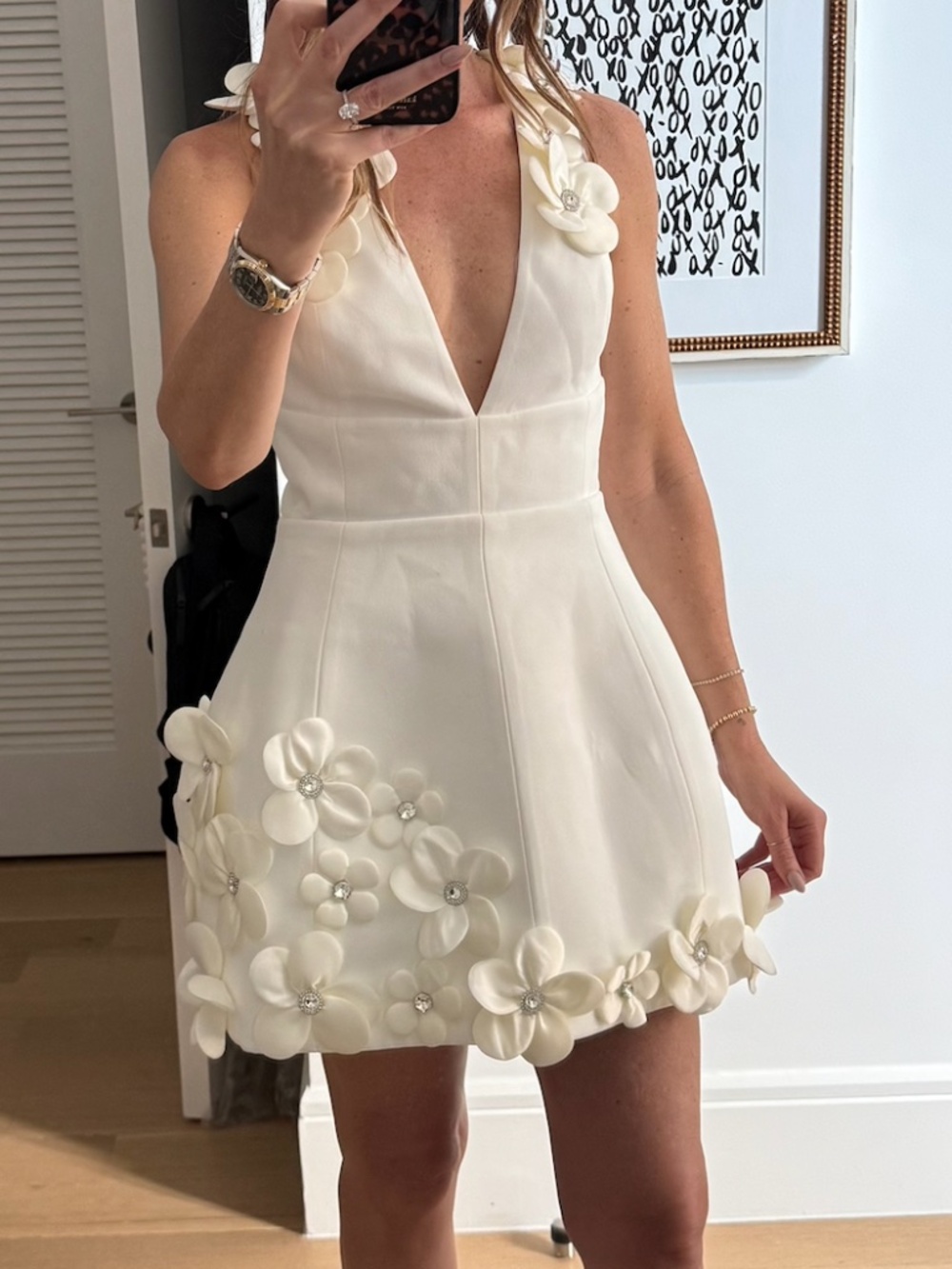 Bronx and Banco - Estelle Mini Dress - White - Size M - Perfect condition - Picture 5 of 5